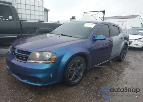 2013 Dodge Avenger Se V6 from USA, damaged, VIN 1C3CDZAG4DN748796